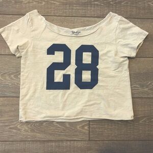 Brandy Melville Off the Shoulder 28 Shirt